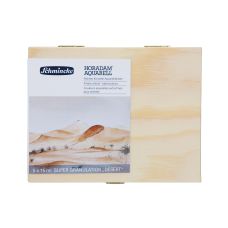 Coffret Désert 5 tubes 15ml aquarelle super-granuleuses Horadam en bois Schmincke