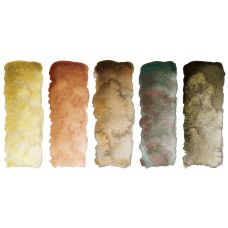 Coffret Désert 5 tubes 15ml aquarelle super-granuleuses Horadam en bois Schmincke