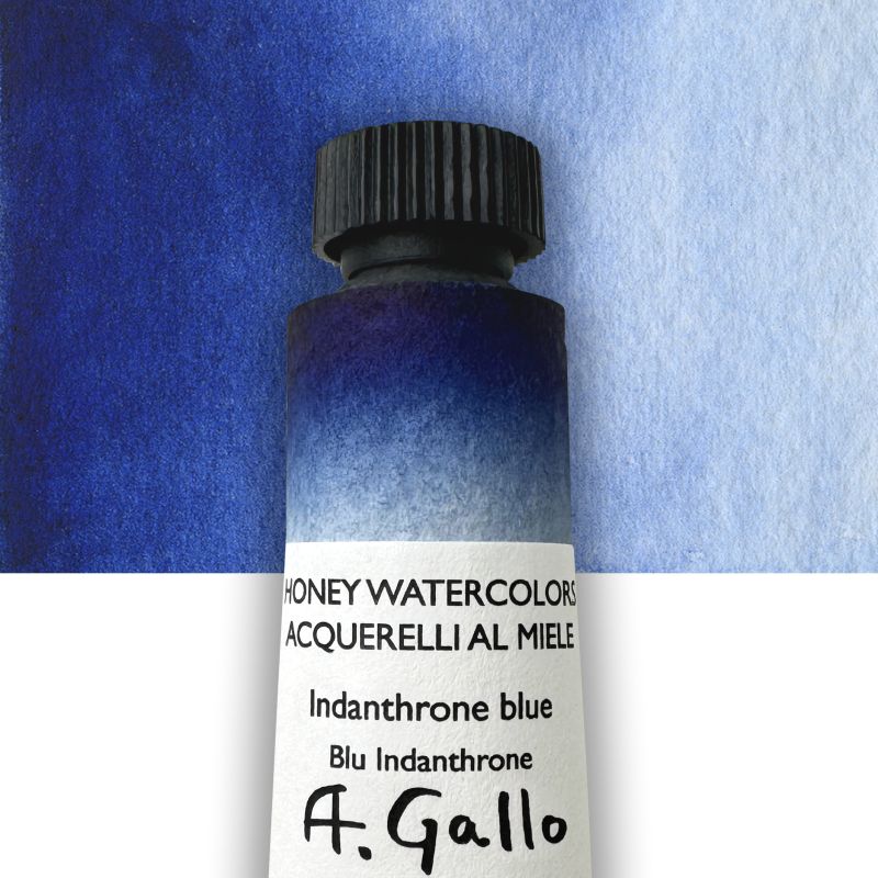 Bleu d'Indanthrone - Aquarelle Tube 10 ml Gallo
