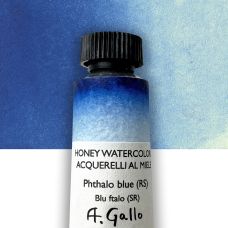 Bleu Phtalo - Aquarelle Tube 10 ml Gallo
