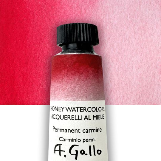 Carmin permanent - Aquarelle Tube 10 ml Gallo