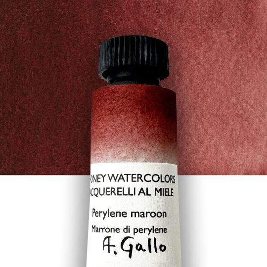 Marron de pérylène - Aquarelle Tube 10 ml Gallo