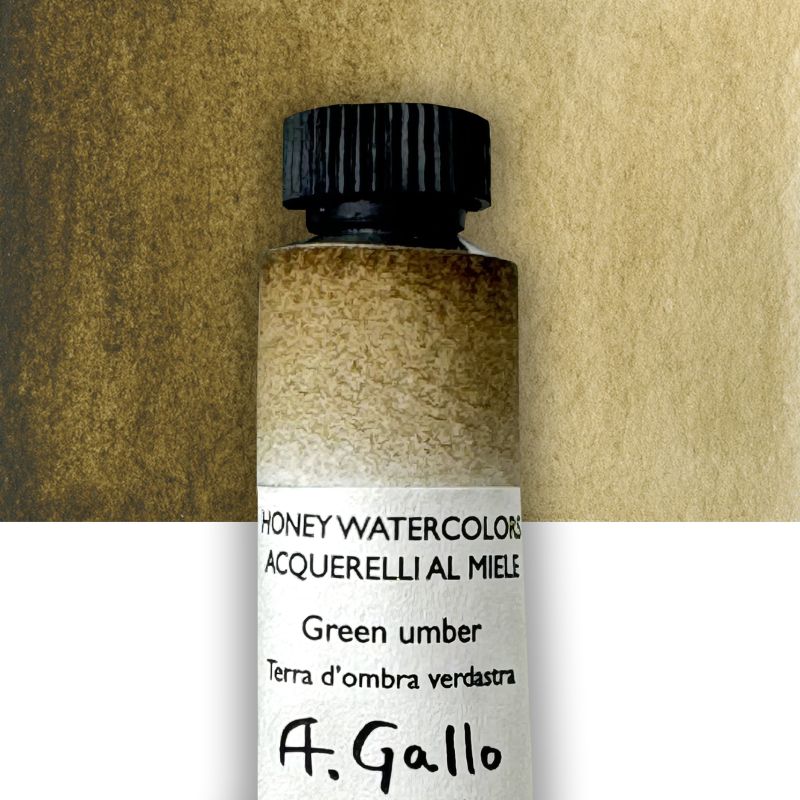 Ombre verte - Aquarelle Tube 10 ml Gallo