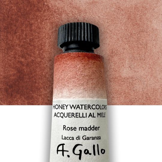 Rose de garance - Aquarelle Tube 10 ml Gallo
