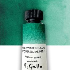 Vert phtalo - Aquarelle Tube 10 ml Gallo