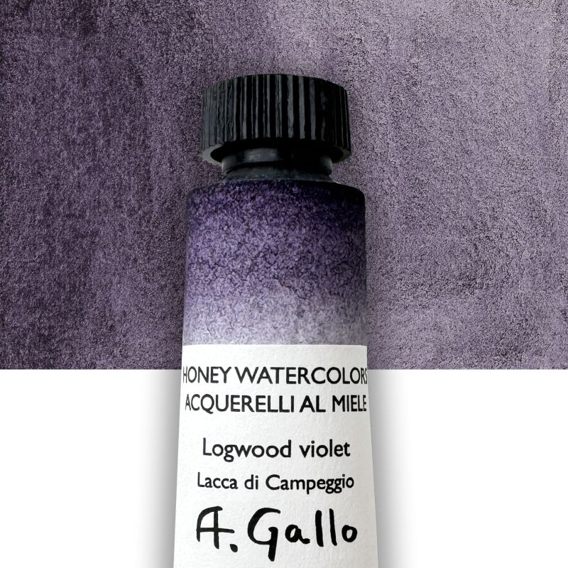 Violet campêche - Aquarelle Tube 10 ml Gallo