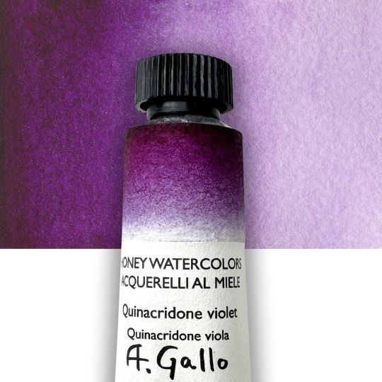 Violet quinacridone - Aquarelle Tube 10 ml Gallo