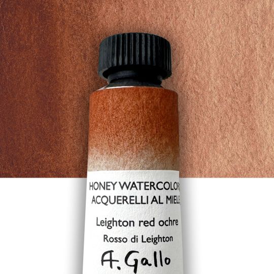 Coffret "Plein air" 6 tubes 10ml aquarelles en carton A. Gallo