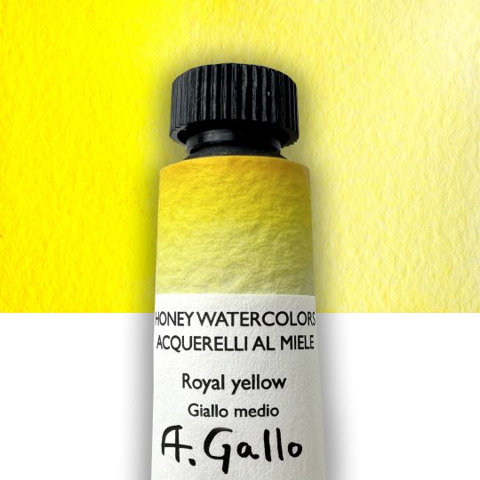 Coffret "Core" 6 tubes 10ml aquarelles en carton A. Gallo