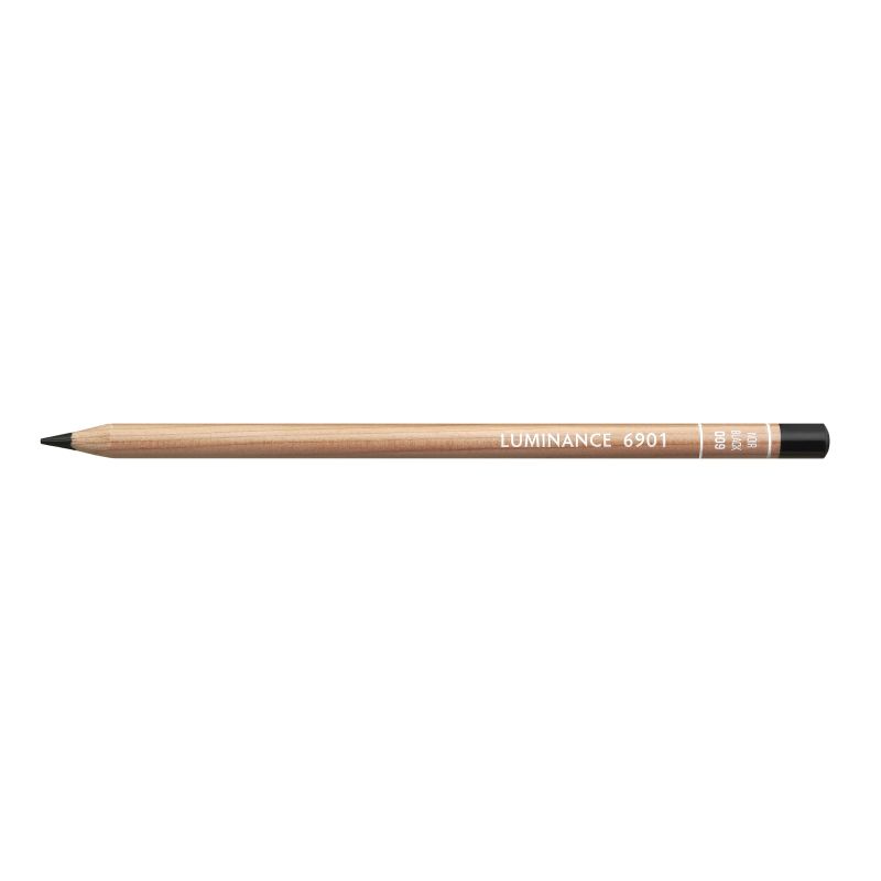 Noir - Crayon permanent Caran d'Ache Luminance