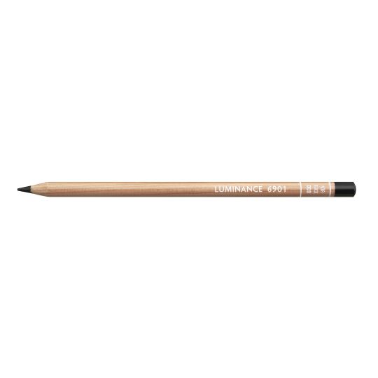 Noir - Crayon permanent Caran d'Ache Luminance