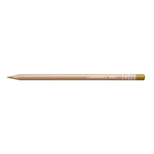 Ocre vert - Crayon permanent Caran d'Ache Luminance