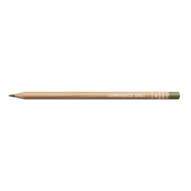 Olive brunatre - Crayon permanent Caran d'Ache Luminance