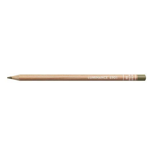 Olive brunatre - Crayon permanent Caran d'Ache Luminance