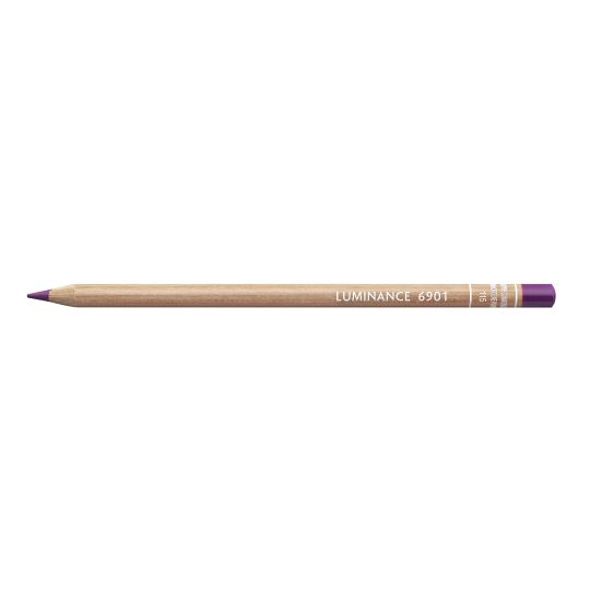 Pourpre Quinacridone - Crayon permanent Caran d'Ache Luminance