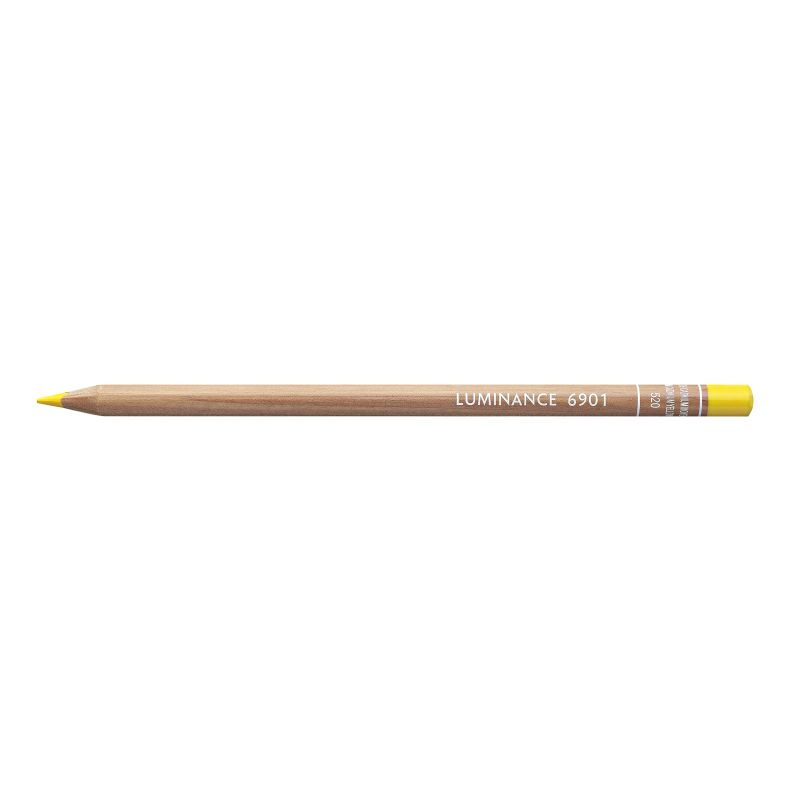 Jaune Cadmium Moyen- Crayon permanent Caran d'Ache Luminance