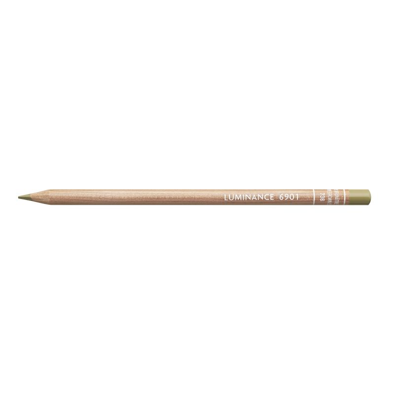 Olive brunâtre 50% - Crayon permanent Caran d'Ache Luminance