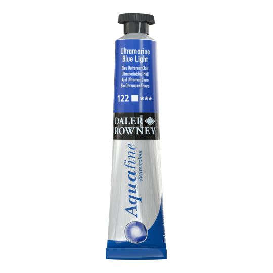 Bleu outremer clair - Tube 8 ml Daler-Rowney Aquafine