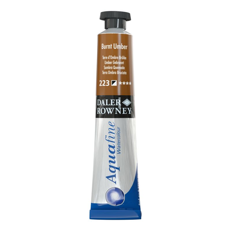 Terre d'Ombre brûlée - Tube 8 ml Daler-Rowney Aquafine