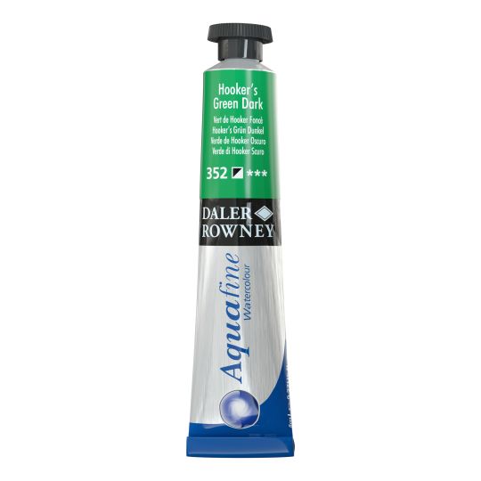 Vert de Hooker foncé - Tube 8 ml Daler-Rowney Aquafine