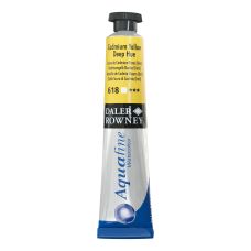 Jaune de cadmium foncé - Tube 8 ml Daler-Rowney Aquafine