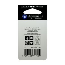 Magenta de Quinacridone et Laque écarlate - ½ godets Aquafine Daler Rowney