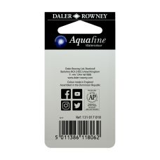 Rouge clair et Terre de Sienne Brûlée - ½ godets Aquafine Daler Rowney