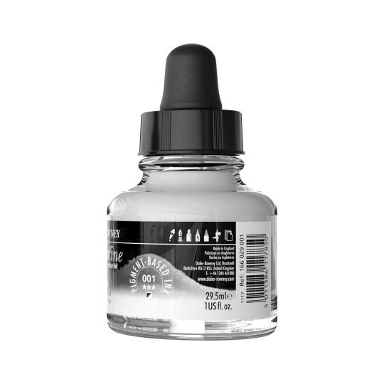 Blanc de Chine - encre aquarelle Aquafine 29,5ml Daler Rowney