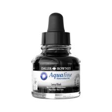 Noir de bougie - encre aquarelle Aquafine 29,5ml Daler Rowney