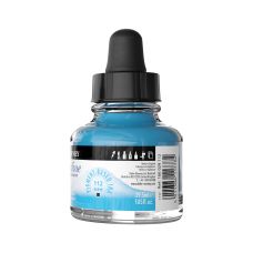 Bleu Ceruleum (Imit) - encre aquarelle Aquafine 29,5ml Daler Rowney