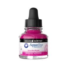 Magenta de Quinacridone - encre aquarelle Aquafine 29,5ml Daler Rowney