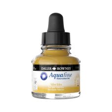Ocre jaune - encre aquarelle Aquafine 29,5ml Daler Rowney