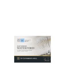 Bloc collé 4 côtés Waterford 18x26 300g 20 f grain fin