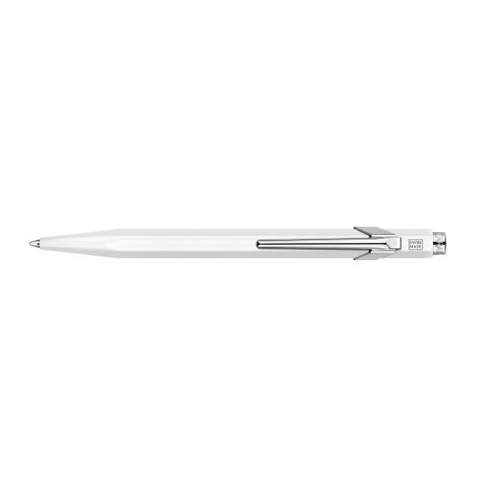 Stylo bille série 849 Ø 1mm Blanc Caran d'ache