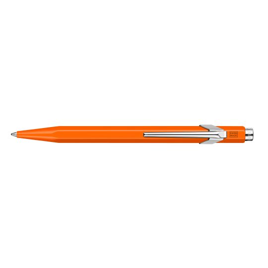 Stylo bille série 849 Ø 1mm Orange fluo Caran d'ache