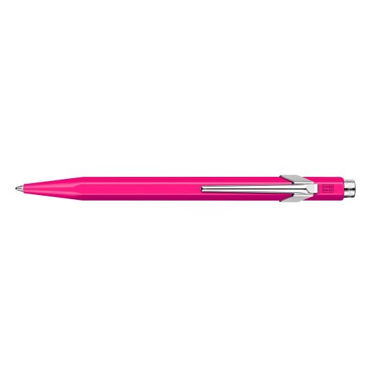 Stylo bille série 849 Ø 1mm Rose fluo Caran d'ache