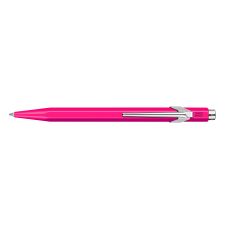 Stylo bille série 849 Ø 1mm Rose fluo Caran d'ache