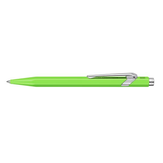 Stylo bille série 849 Ø 1mm Vert fluo Caran d'ache