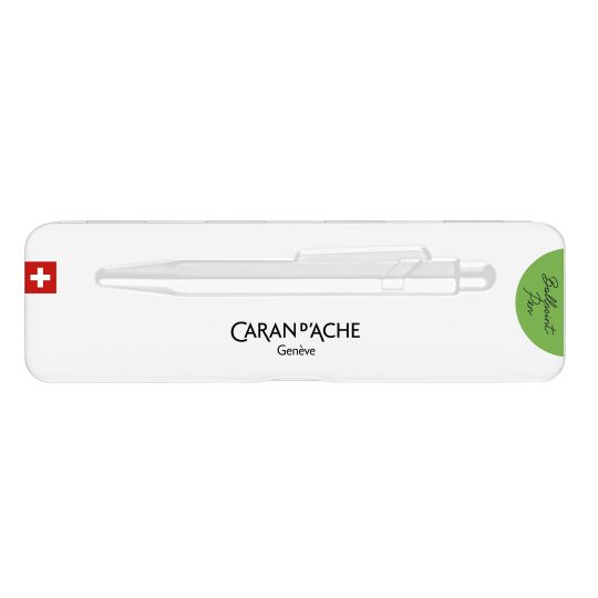 Stylo bille série 849 Ø 1mm Vert fluo Caran d'ache