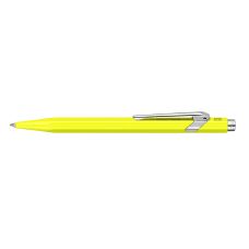Stylo bille série 849 Ø 1mm Jaune fluo Caran d'ache