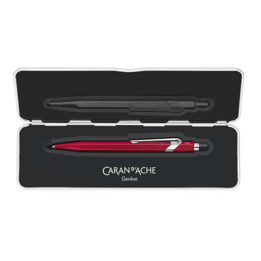 Stylo bille série 849 Ø 1mm Rouge Caran d'ache