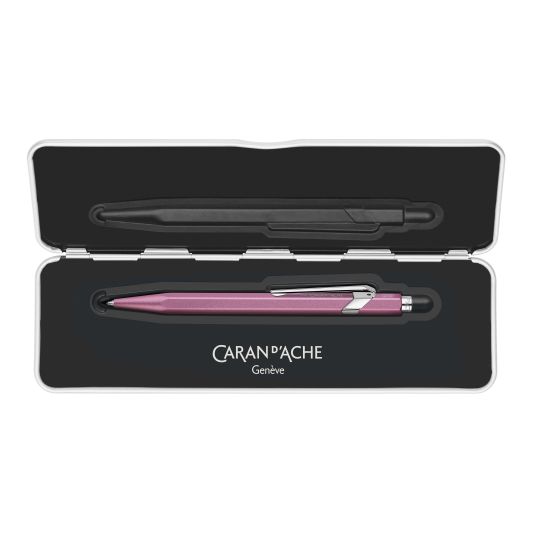 Stylo bille série 849 Ø 1mm Rose Caran d'ache