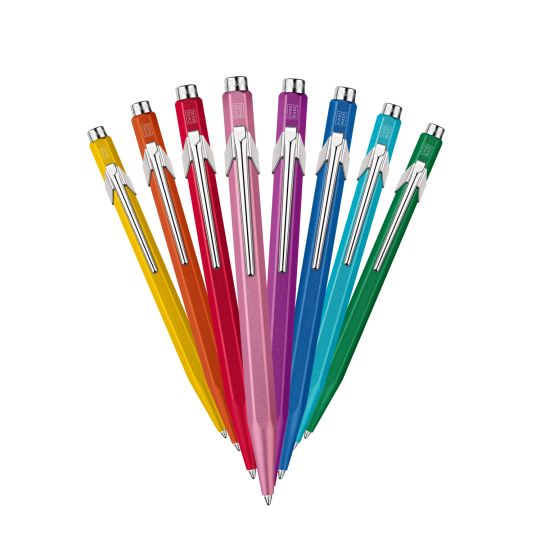 Stylo bille série 849 Ø 1mm Bleu Caran d'ache