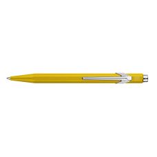 Stylo bille série 849 Ø 1mm Jaune Caran d'ache