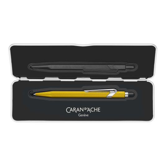 Stylo bille série 849 Ø 1mm Jaune Caran d'ache