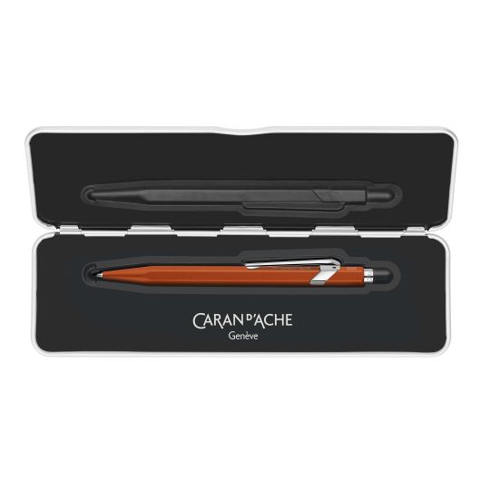 Stylo bille série 849 Ø 1mm Orange Caran d'ache