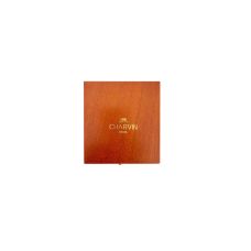 Coffret de voyage brun 24½ godets aquarelles extra-fines en bois + pinceau Charvin