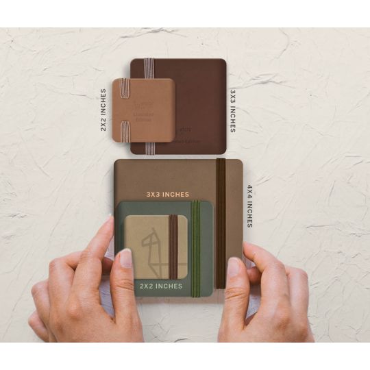 5 Mini Sketchbook 230g 100% coton 52 pages grain fin Etchr Lab *