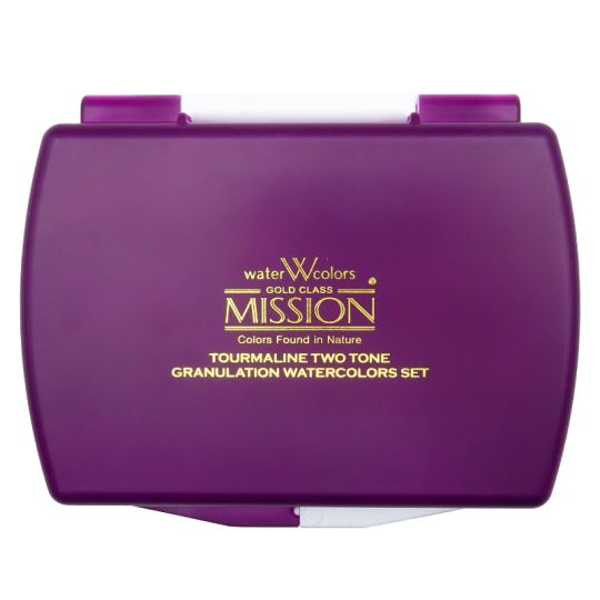 Coffret Eté 5 Tubes 15ml aquarelle granuleuse mission gold class en plastique Mijello