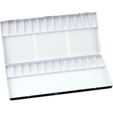 Palette N°80 aluminium avec 26 emplacements Holbein